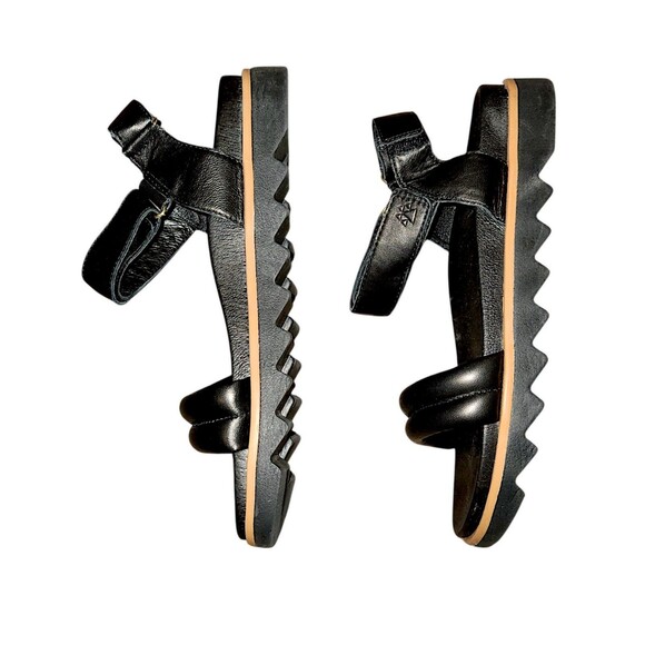 Cougar Water Repellent Adjustable Leather Sandals Nolo Black Fisherman Size 10 - Picture 5 of 7